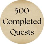 500 Completed Quests