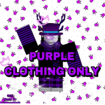 Purple Clothing Only