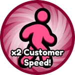 x2 Customers Speed!