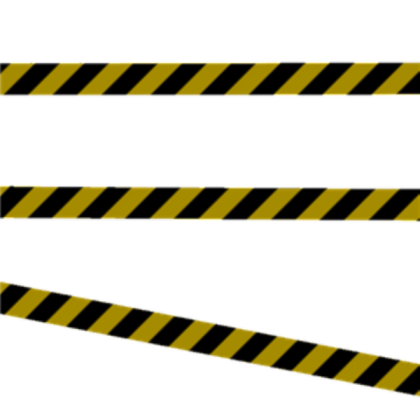 Transparent Police Tape Roblox decal