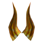 Gilded Golden Horns [Custom orders]