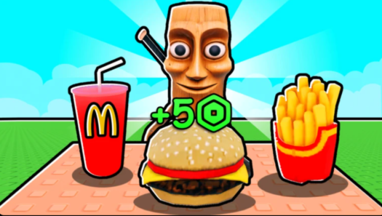 Sell BURGERS to BRAINROTS Tycoon screenshot 2