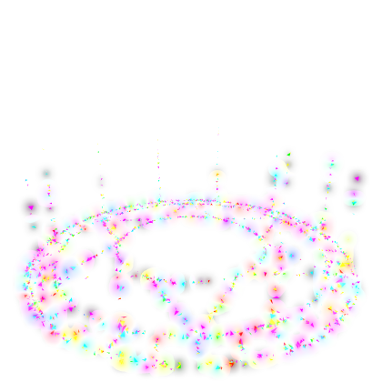 Spectral Nebula Aura (Glowing Emissive) - Rainbow