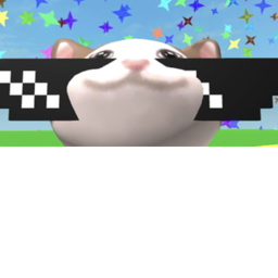 Happy cat runner