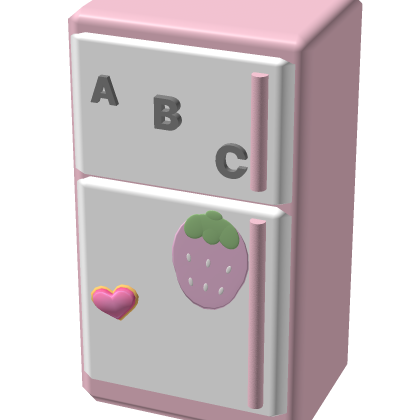 [🌠] Fridge Kawaii Cute Pink Kitchen Home Deco M