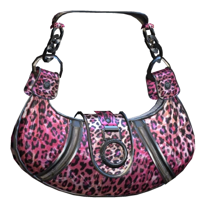 2000s Y2K Cheetah Designer Leopard Print Bag Gold | Roblox