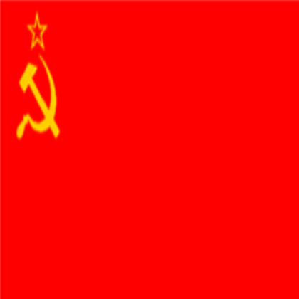 USSR flag(russian ww2 flag) Roblox decal