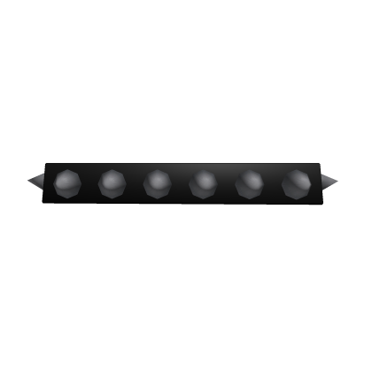 🤖[Desc] Black Spike bracelet [Mr. Roboto R6] [L] 