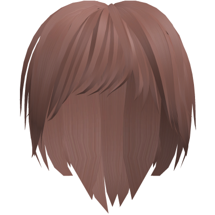 long messy vkei boy hair (slightly pink) Roblox item
