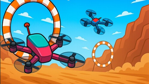 🏁 Drone Racing!