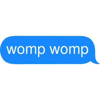womp womp Text thumbnail