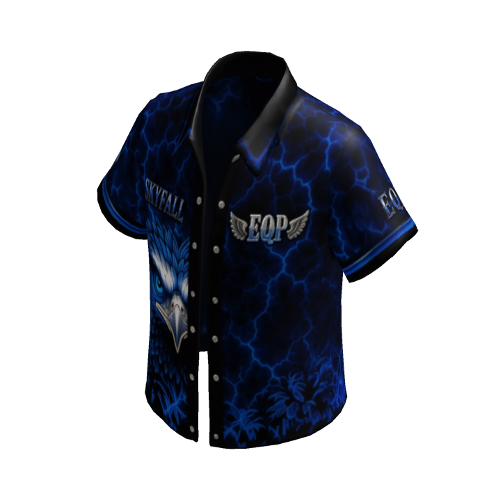 camisa De Praia SkyAzul 