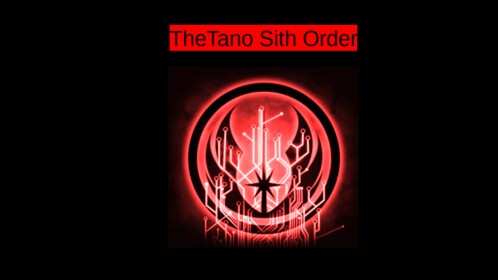 The Tano  Sith Order 