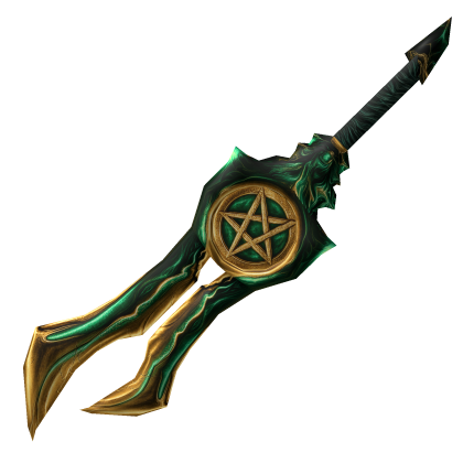 Emerald Twin Blade