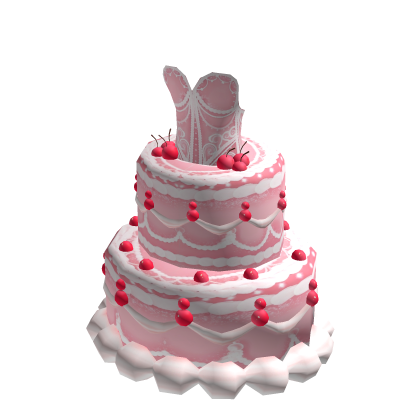 🎂 Pink Strawberry Cake Dress 🍓