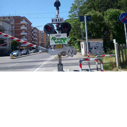 Italian Railroad Crossing
