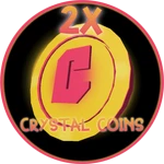 (SALE) 2x Crystal Coins