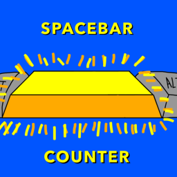 Spacebar Counter