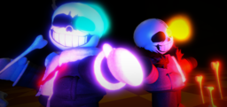 Undertale Sans AU Walka 3