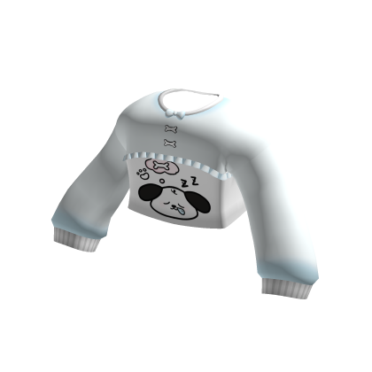 ♡ ⋮ Sleepy Puppy Sweater in Blue thumbnail