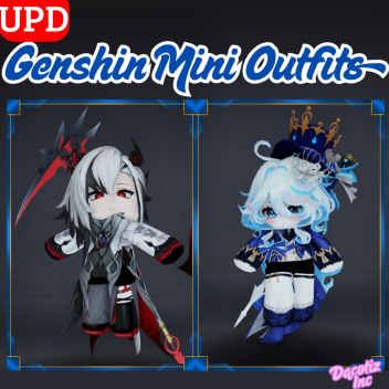 Genshin Mini Plushie Avatar Outfits