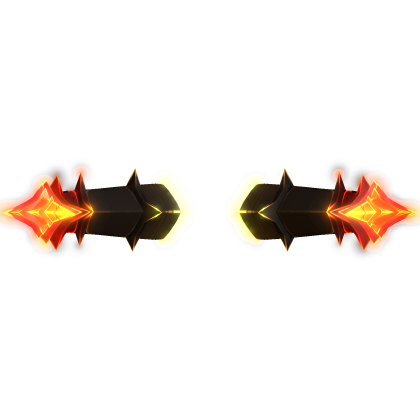 GLOWING Fiery Horns Addon [EMISSIVE]