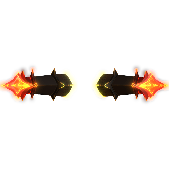 GLOWING Fiery Horns Addon [EMISSIVE]