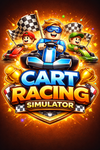 Cart racing simulator