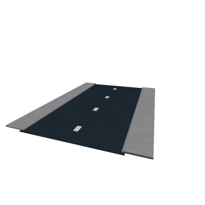 Straight Realistic Road