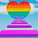 Escape Pop it Fidget Toy Obby Parkour!