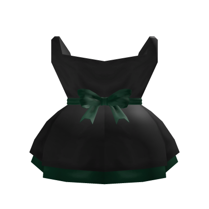 Witch Dress With Bow Green (1.0)