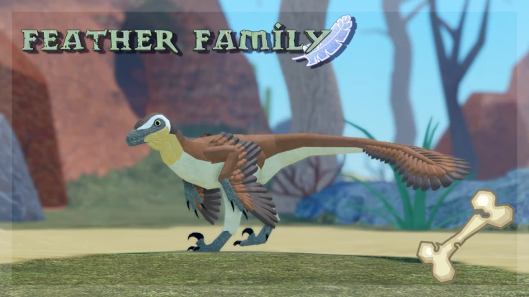 Feather Family 🦴 [VELOCIRAPTOR]