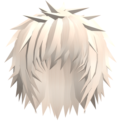 Pastel Blonde Spiky Emo Vkei Anime Boy Hair Roblox item