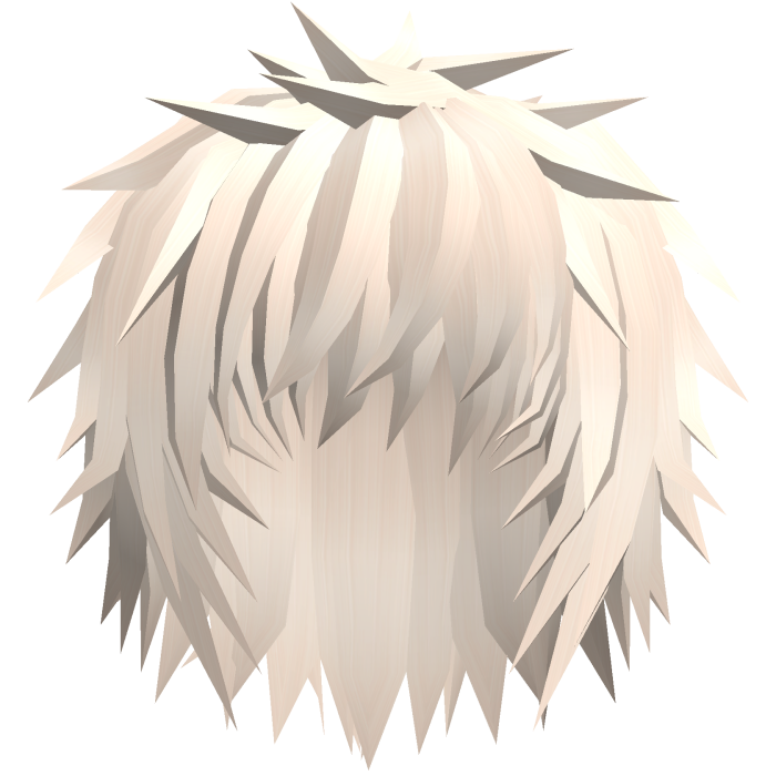 Pastel Blonde Spiky Emo Vkei Anime Boy Hair