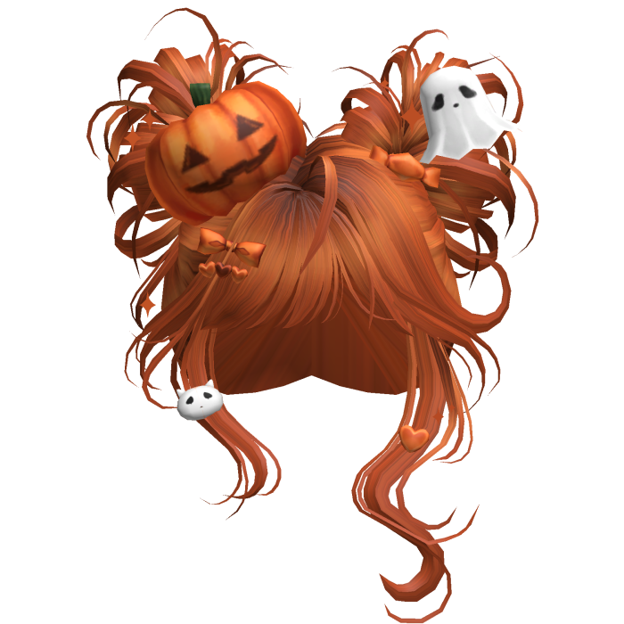 Spooky Halloween Pumpkin Buns  (Ginger)