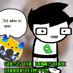 Guess the homestuck characters