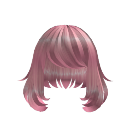 Pink Hair Roblox decal
