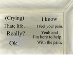 When your tears make a storm
