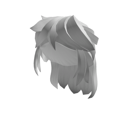 Anime Girl Bed Hair (White) Roblox item