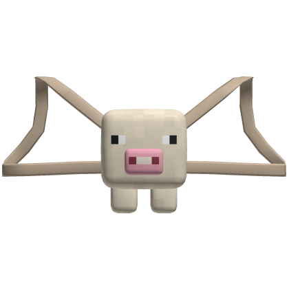 White Pixel Pig Backpack [1.0]