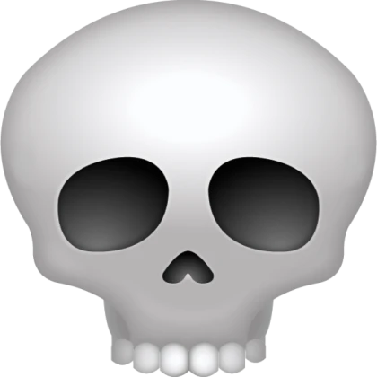 Skeleton meme Face