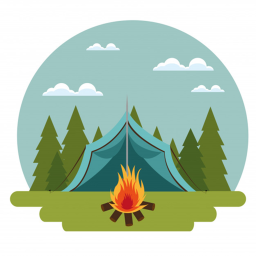 Camping camper lobby🏕