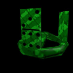 Viridian Domino Crown