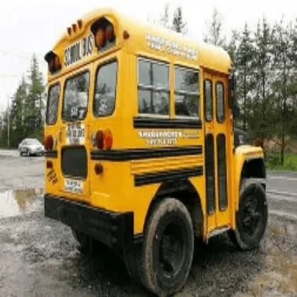 Jayden's Bus is Here