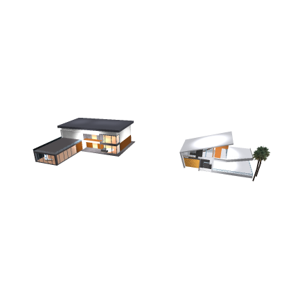 2 houses modern