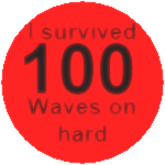 Survived 100 waves on hard