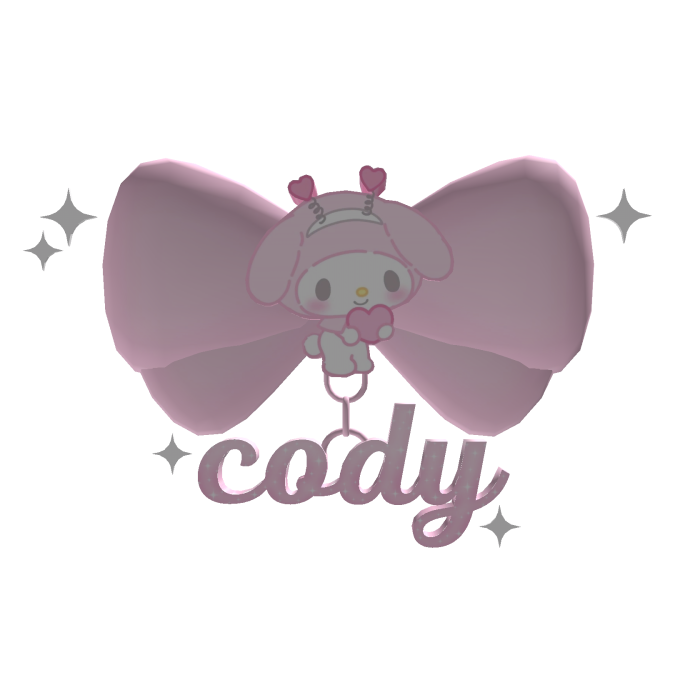 ๑˚︵cody bow ♡ ˖°