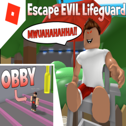 🌊[🔥NEW🔥] ESCAPE The EVIL LIFEGUARD OBBY!!🏄‍♂️