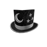 Silver N' Dark Galaxy Tophat