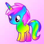 The Unique Sparkle Rainbow Unicorns